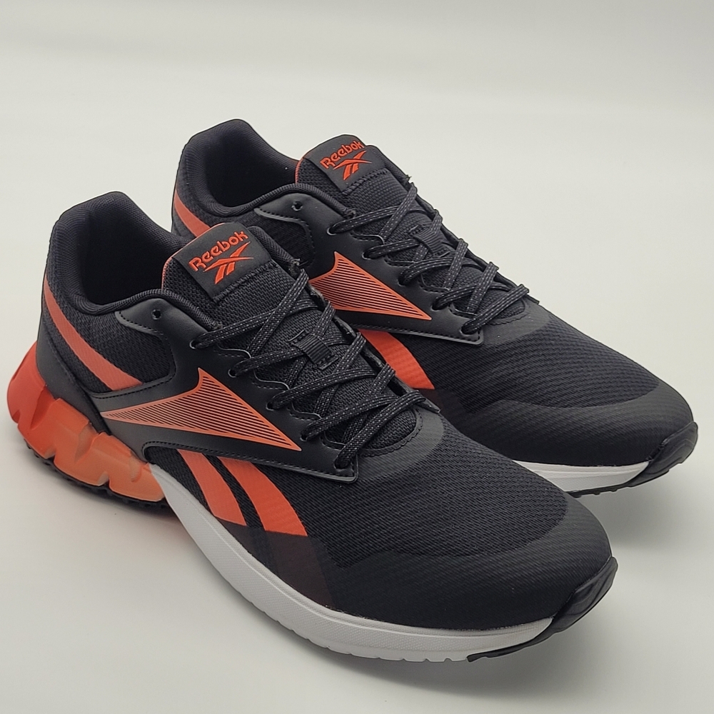 Men's Reebok Ztaur Running Shoes Size 11.5 - Black/Dynamic Red/White GY7715